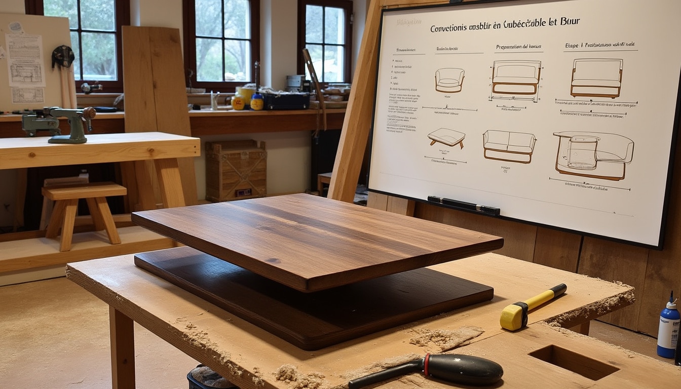 découvrez notre guide complet pour fabriquer une table de salon sur mesure. suivez nos étapes détaillées et astuces pratiques pour créer un meuble unique qui s'intègre parfaitement à votre intérieur. transformez vos idées en réalité avec ce projet diy accessible à tous !